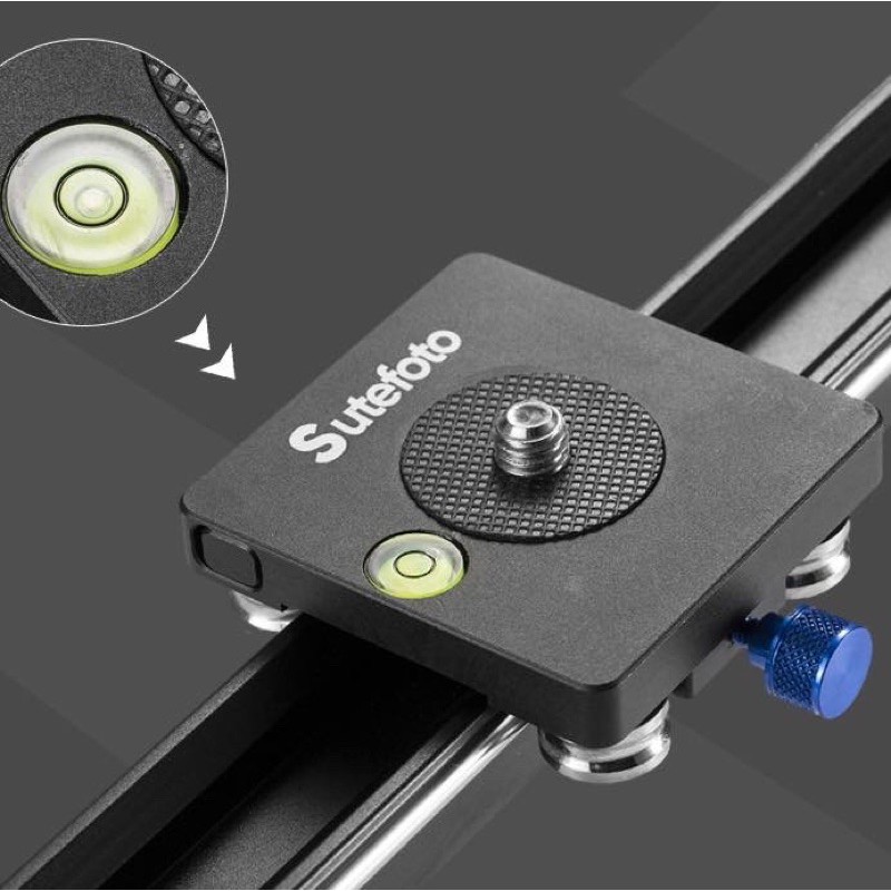 SUTEFOTO Dolly Slider รางดอลลี่ รางเลื่อน ระบบลูกปืน ลื่น เงียบ