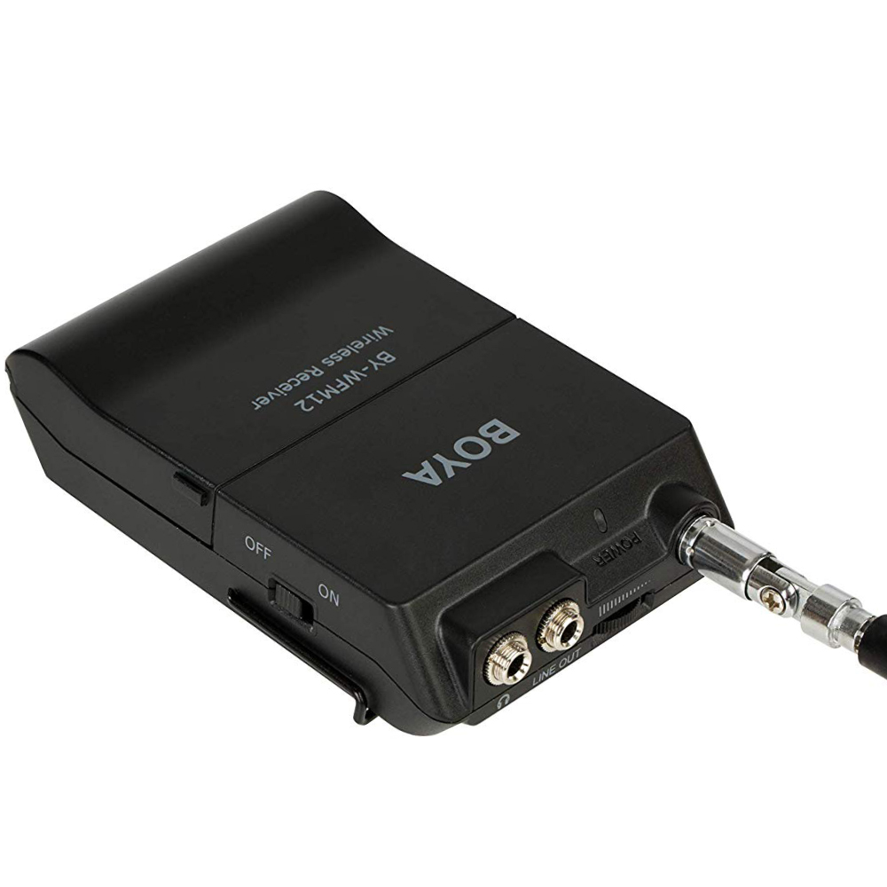 Microphone BOYA BY-WFM12 New VHF Wireless Microphone รับประกันศูนย์ไทย 1 ปี