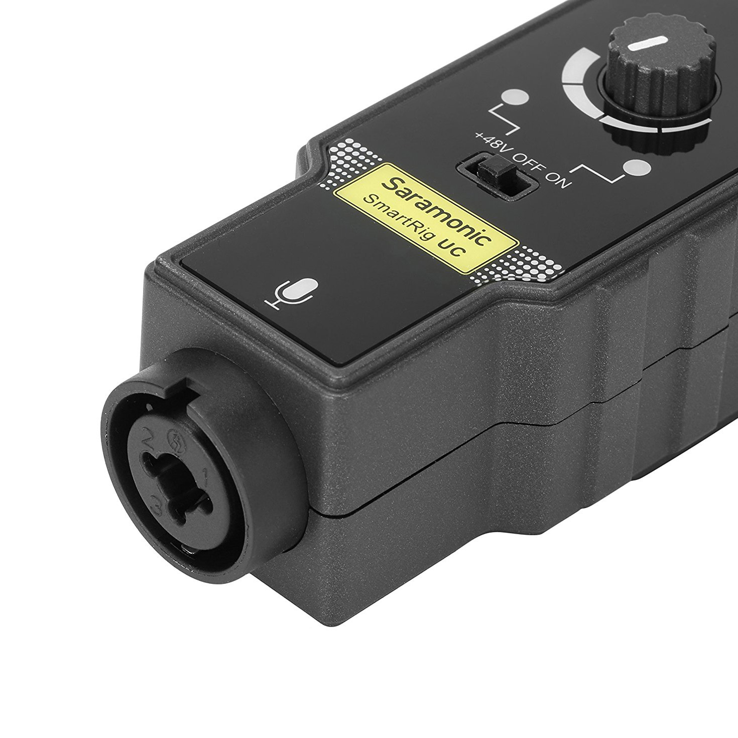 Saramonic SmartRig UC XLRType-C Microphone Audio Mixer with Phantom Power Preamp & Guitar Interface for Type-C devices รับประกันศูนย์ไทย 1 ปี