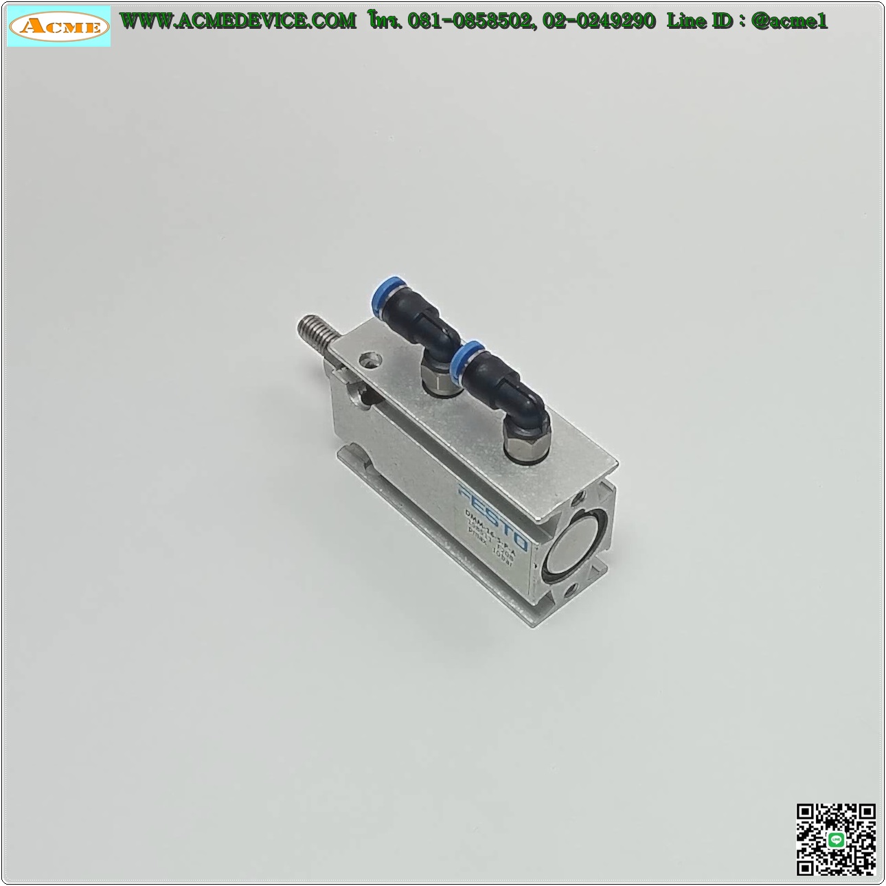 Air Cylinder Festo รุ่น DMM-16-5-P-A, Bore 16 mm, Stroke 5 mm