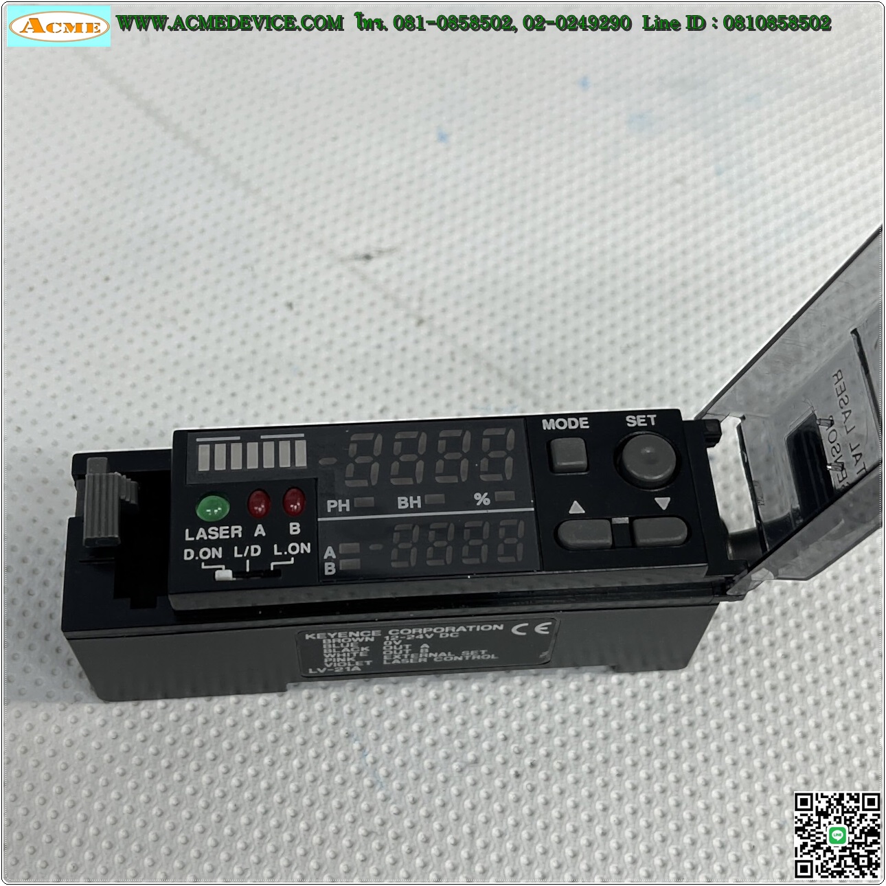 Laser Amp Keyence รุ่น LV-21A, NPN