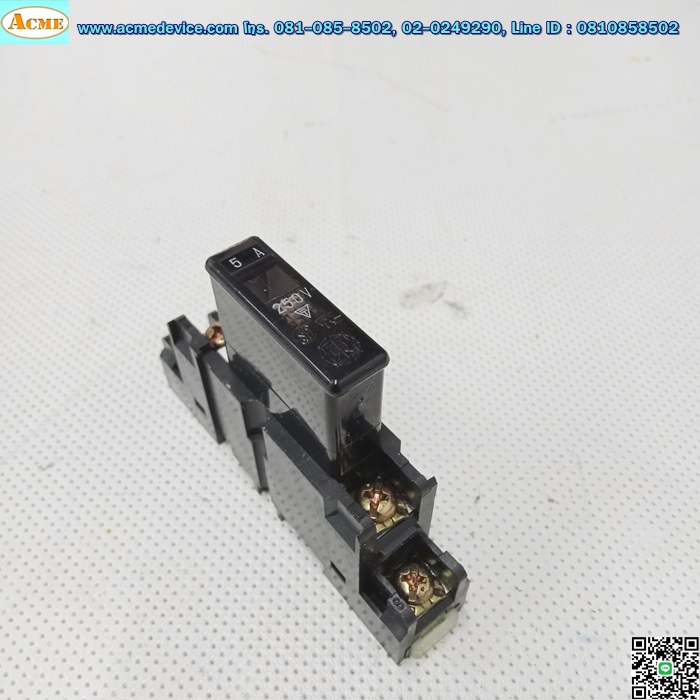 Fuse Daito รุ่น P450H, 5A, 250V & Fuse Holder รุ่น P4-4S
