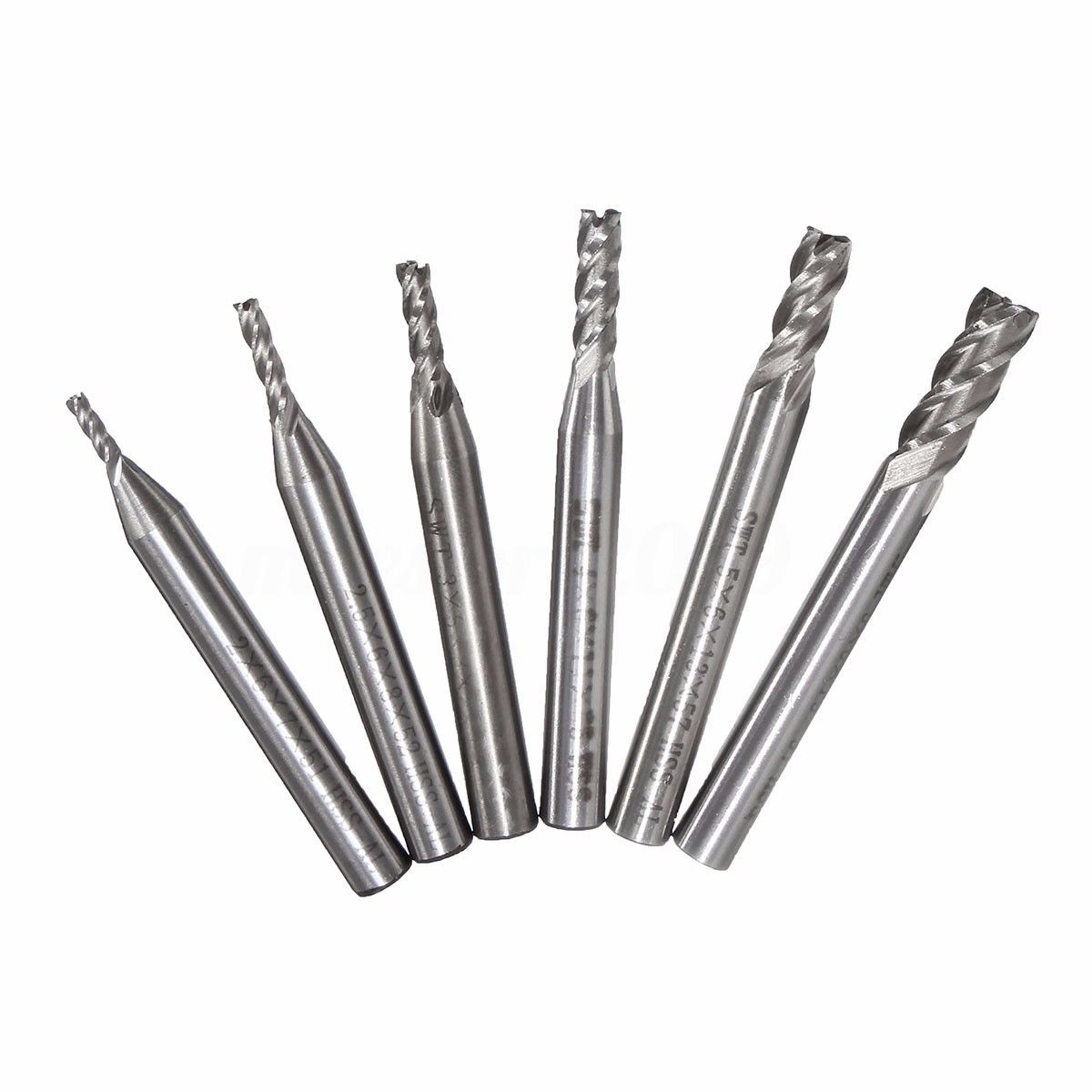 6pcs-set-2-6mm-HSS-Straight-Shank-4-Flute-End-Mill-Cutter-CNC-Drill-Bit-Tool 6pcs-set-2-6mm-HSS-Straight-Shank-4-Flute-End-Mill-Cutter-CNC-Drill-Bit-Tool 6pcs-set-2-6mm-HSS-Straight-Shank-4-Flute-End-Mill-Cutter-CNC-Drill-Bit-Tool 6pcs-set-2-6mm-HSS-Strai