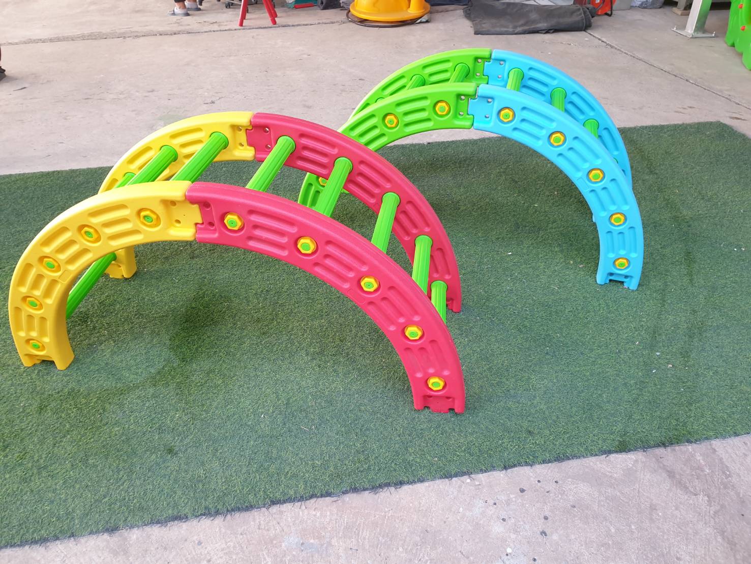 สะพานโค้งฝึกทักษะ