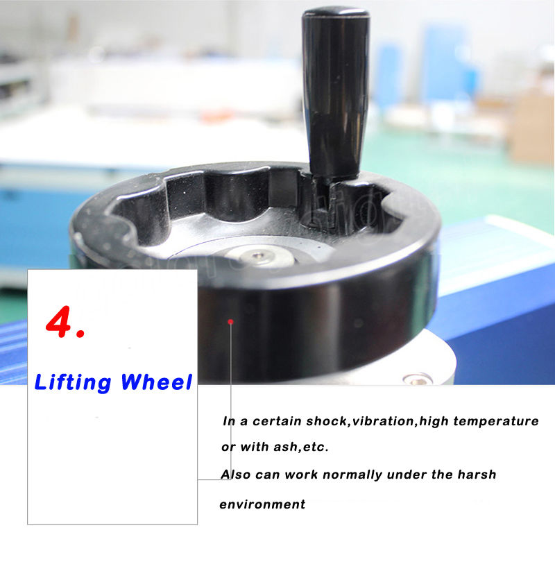 ไฟเบอร์ออฟติกส์เลเซอร์มาคกิ้งและแกะสลัก ขนาดพกพา S004 30W 150x150 mm