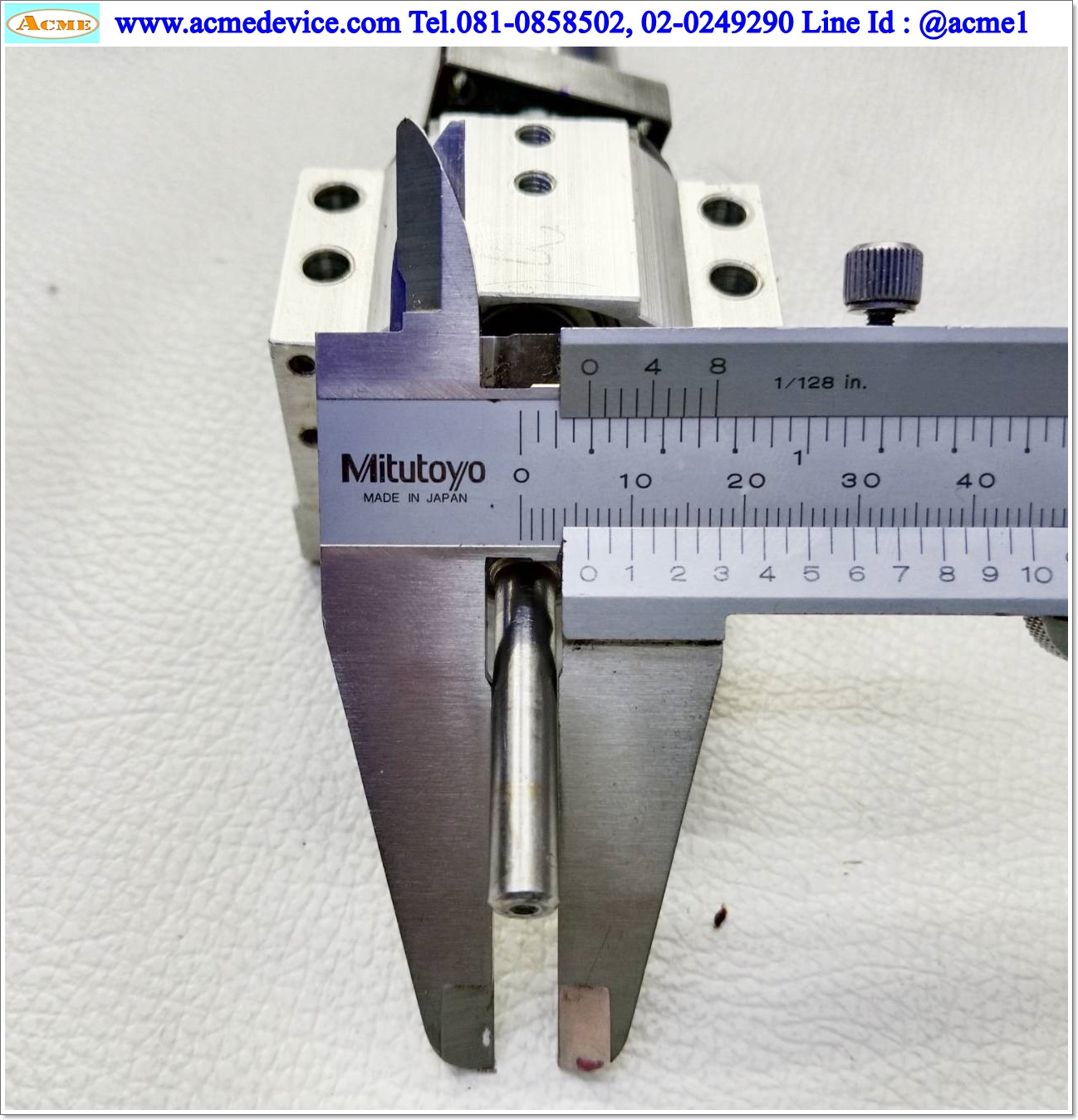 Ball Screw ??? รุ่น ???, ขนาดเพลา 12 mm.x 910 mm., Stroke 770 mm., Pit 16 mm.