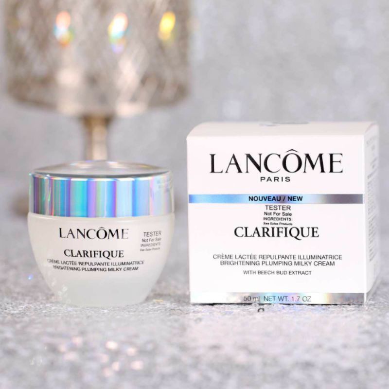 ครีมบำรุงผิวหน้าลังโคม Lancome - Clarifique Brightening Plumping Milky Cream 50ml (กล่องเทสเตอร์)