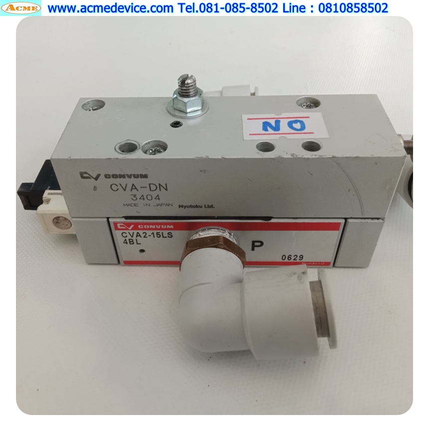 Vacuum Ejector CONVUM รุ่น CVA2-15LS4BL + CVA-DN