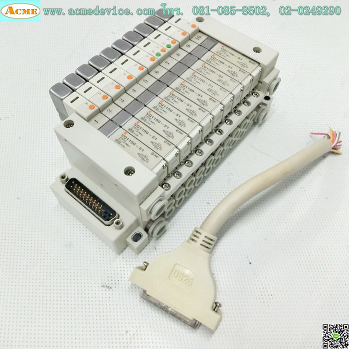 Solenoid Valve SMC รุ่น VQ1100-51 (8) 1 คอยส์, VQ1200-51 (2), 2 คอยส์