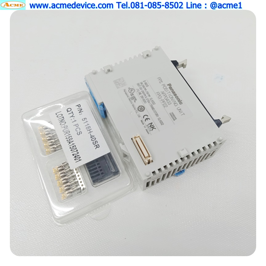 PLC Panasonic รุ่น FPG-PP22, AFPG433, Positioning Unit