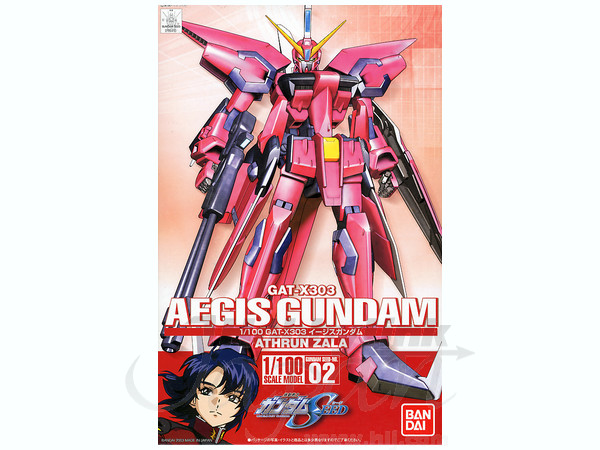 1/100 SCALE MODEL AEGIS GUNDAM
