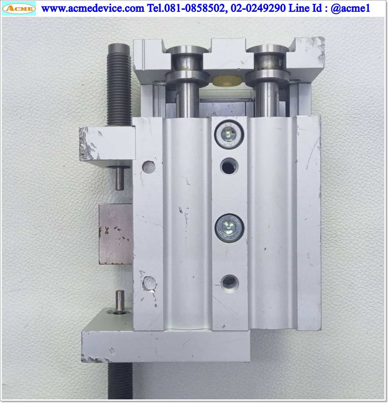 Guide Cylinder SMC รุ่น MXS25-40B, Bore 25, Stroke 40 mm.