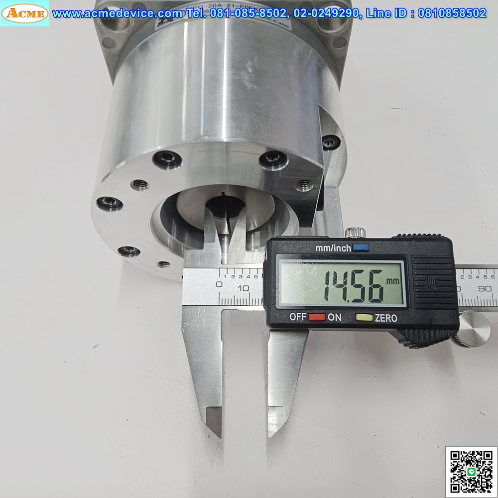 Gear Head Harmonic รุ่น HPG-20A-21-F0EKS-SB, Ratio 21:1, (เข้า 14mm, ออก 24 mm), for 200w, 400w