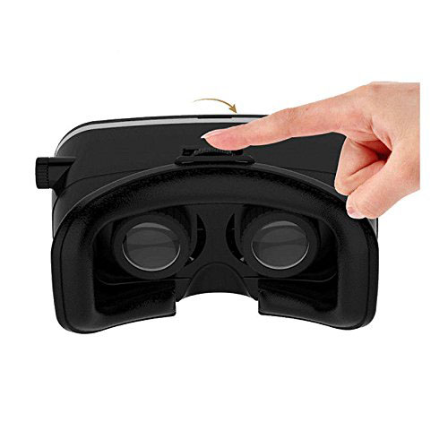 แว่นขยายดูหนัง 3มิติ 3D VR Glasses (สีดำ)