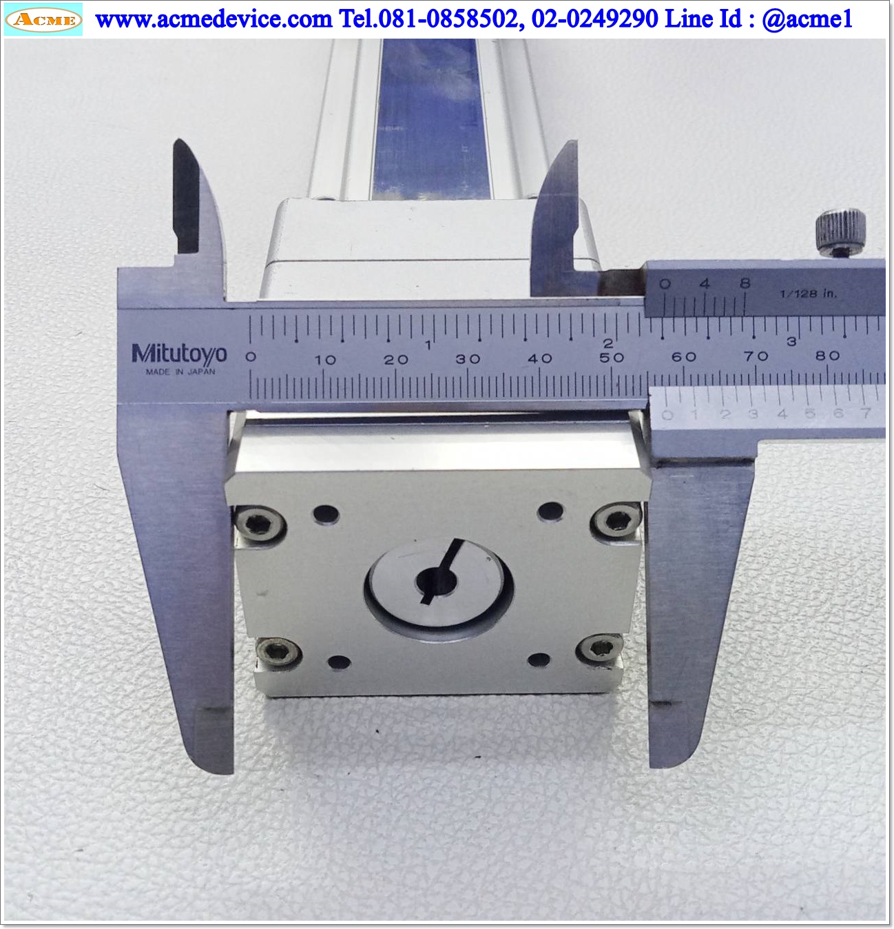 แกนสําเร็จรูป Ball Screw SMC รุ่น LEFS25NZA-150, Size 25, Stroke 150 mm., Pit 12