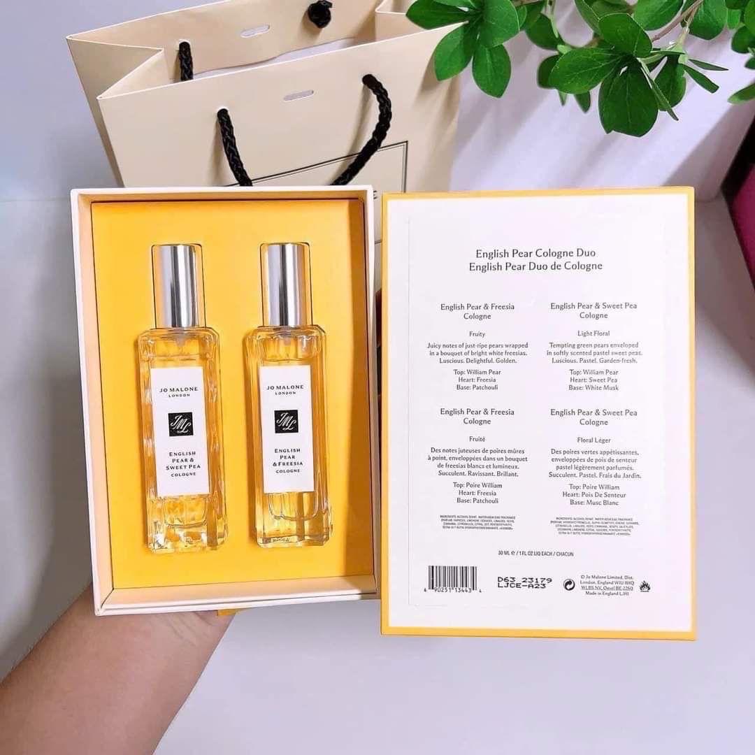 น้ำหอมโจมาโลน Jo Malone Gift Set English Pear & Freesia 30ml + English Pear & Sweet Pea 30ml