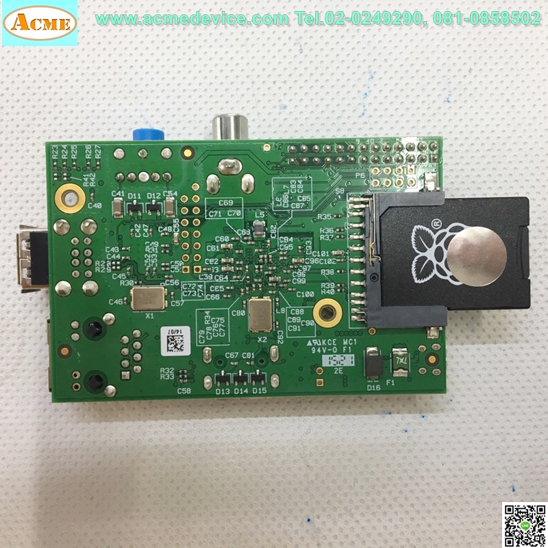 Raspberry pi 2011.12, PCB Board, BB#708892700C, PCBA#715876000