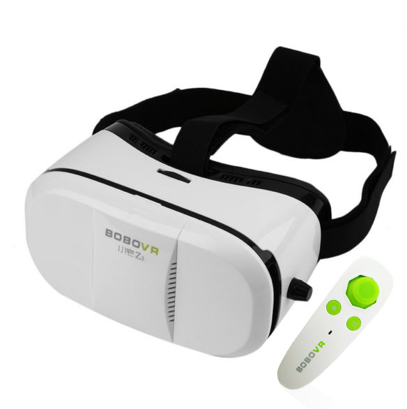 แว่น 3D VR BOBO แท้ Z3 (สีขาว) พร้อมรีโมท