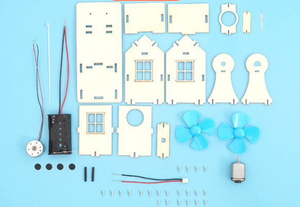 ชุดสาธิตบ้านพลังงานลม