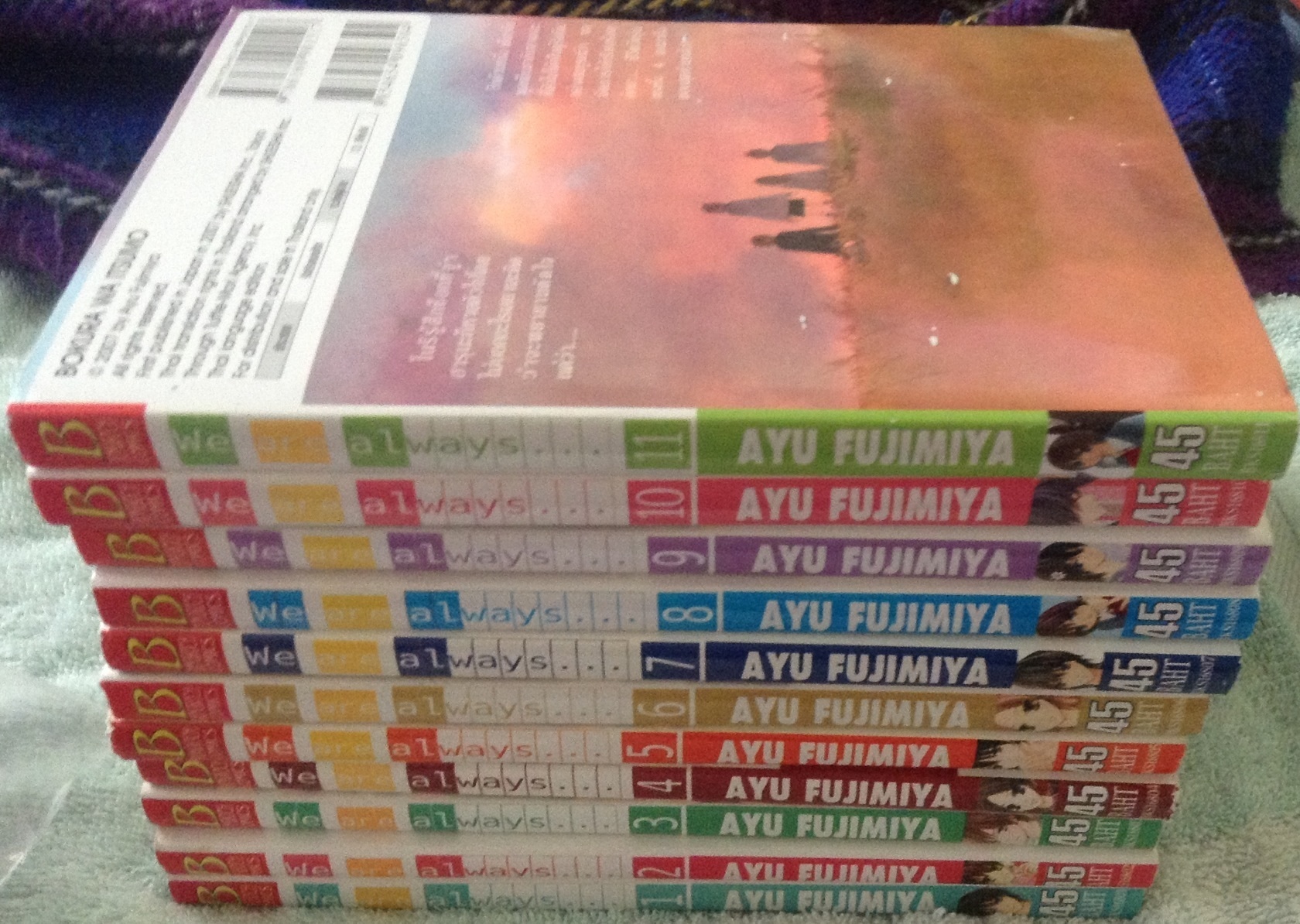 We are always... ayu fujimiya 11เล่มจบ ราคา 347