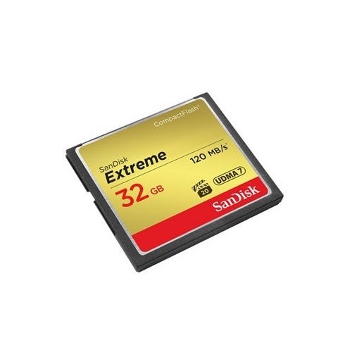 เมมโมรี่การ์ด SanDisk Extreme CF Card อ่าน 120MB/s ,เขียน 85MB/s