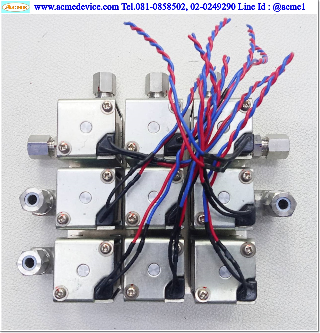 Solenoid Valve Takasago รุ่น MV-9A(9), 24Vdc