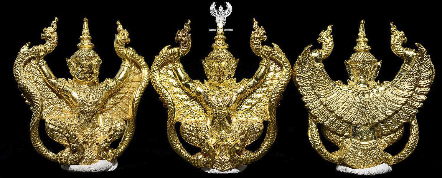 พญาครุฑรุ่นชนะมาร หลวงปู่เกลี้ยง วัดโนนแกด จ.ศรีษะเกศ
