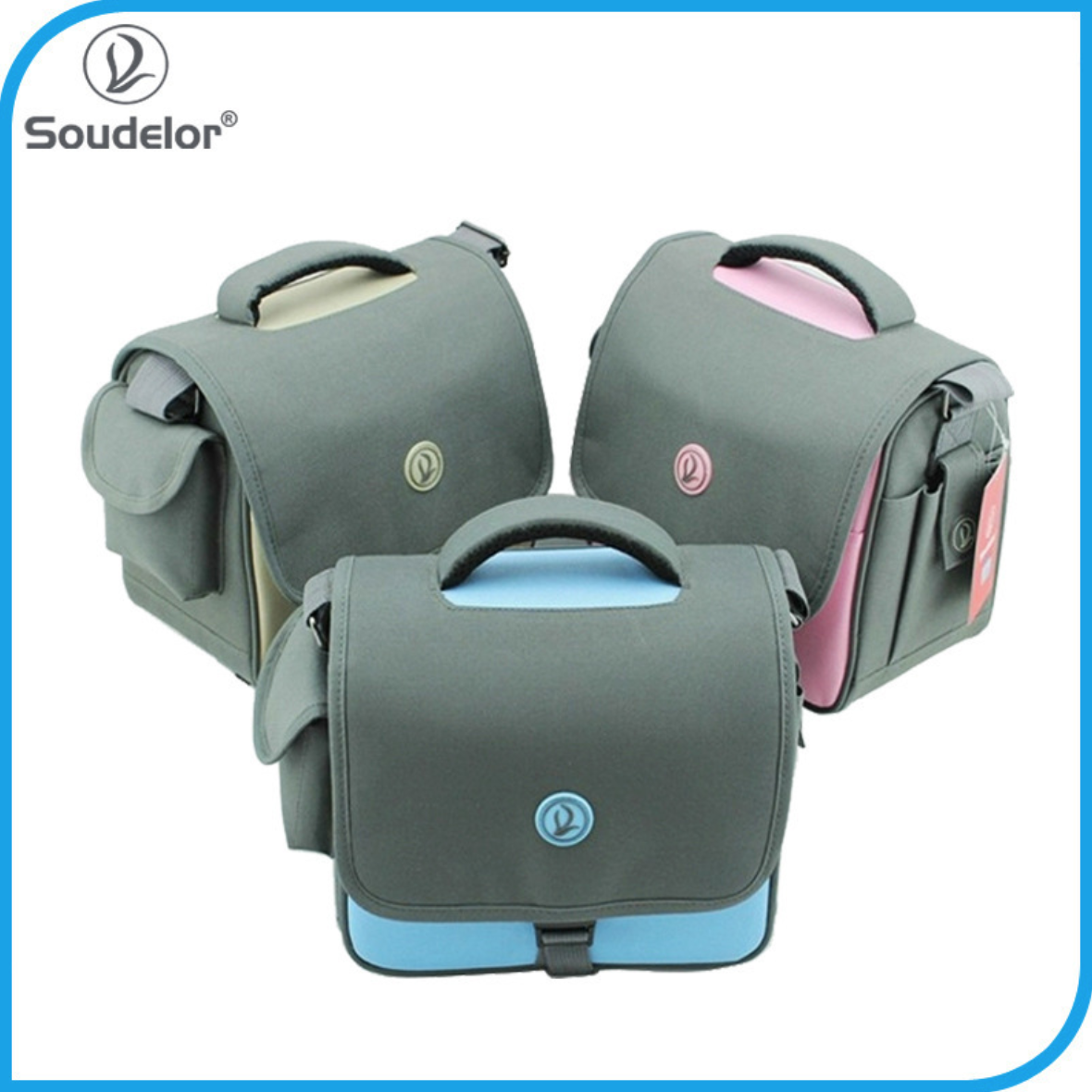 กระเป๋ากล้องยี่ห้อ Soudelor รุ่น D1105 สำหรับกล้องมิลเลอเลส DSLR ทุกรุ่น