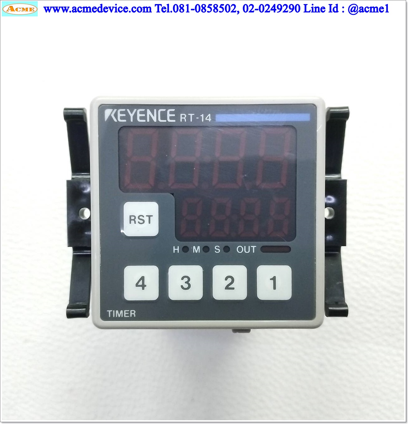 Timer Keyence รุ่น RT-14, 0.001S-9999H, 24Vdc