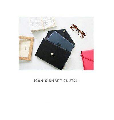 กระเป๋าใส่มือถือ iPad Tablet สีเขียววินเทจ