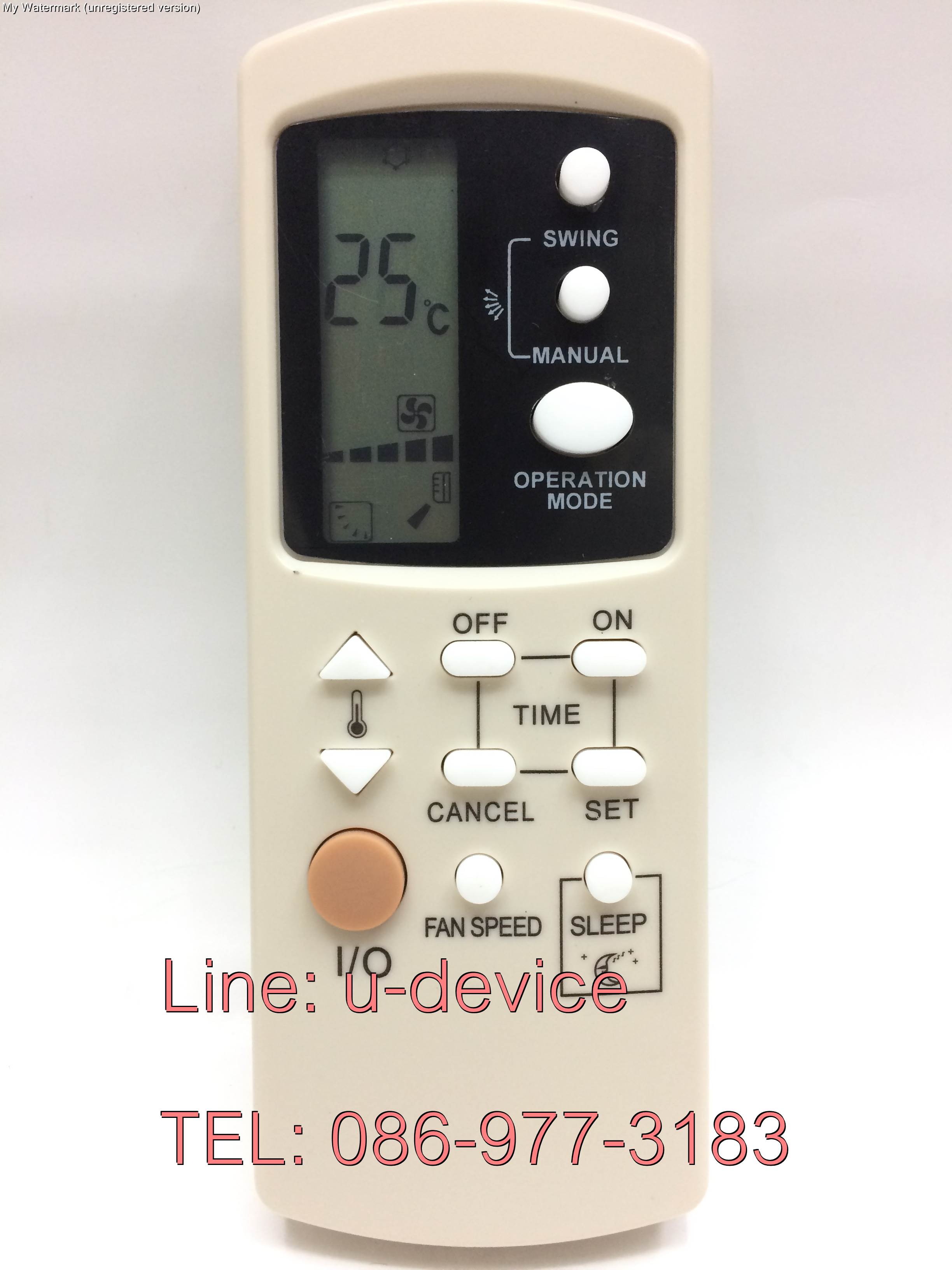รีโมทแอร์ Central Air รุ่น GZ-1002B