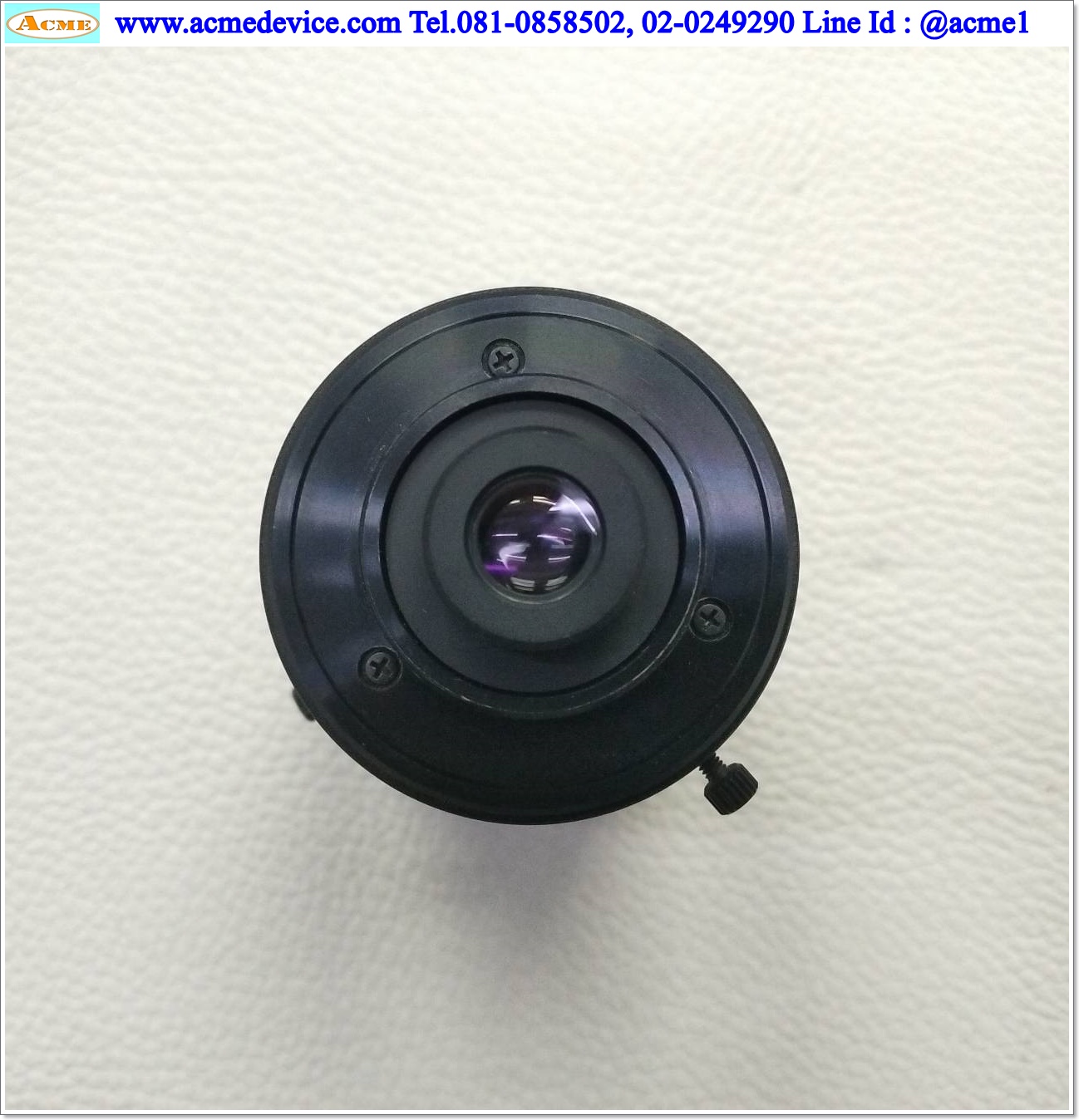 Lens Keyence รุ่น CA-LH4, F1.6/ f 4.4 mm., C mount