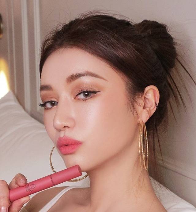 ลิปเนื้อเวลเวตแมท 3CE Velvet Lip Tint สี Pink Break