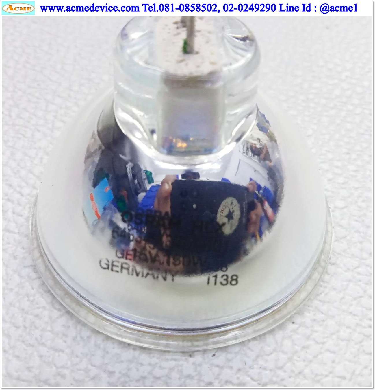 Halogen Osram รุ่น XENOPHOT 64634, 15V, 150W