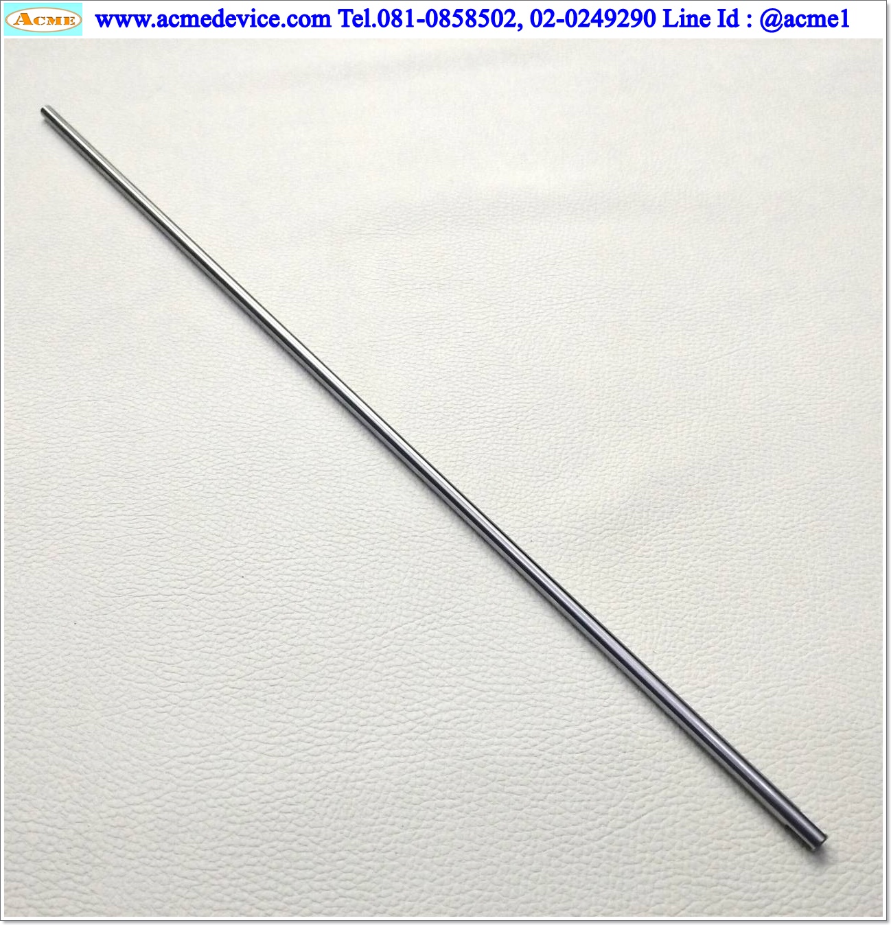 Linear Shaft เพลาโต 6 mm, ยาว 420 mm. (เหล็ก)