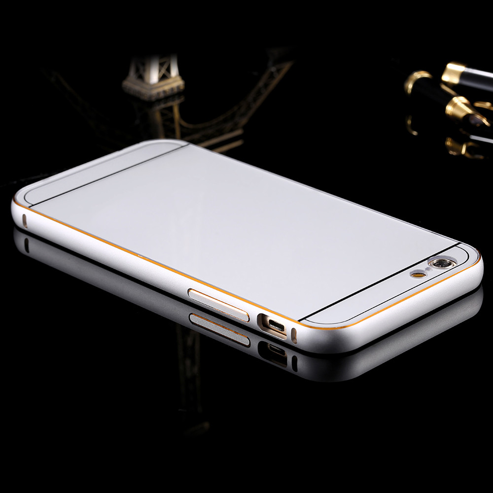 เคสสำหรับโทรศัพท์มือถือ iPhone 5/5s เฟรมอลูมิเนียม (สีทอง/เงิน/ดำ/ฟ้า/ชมพู)