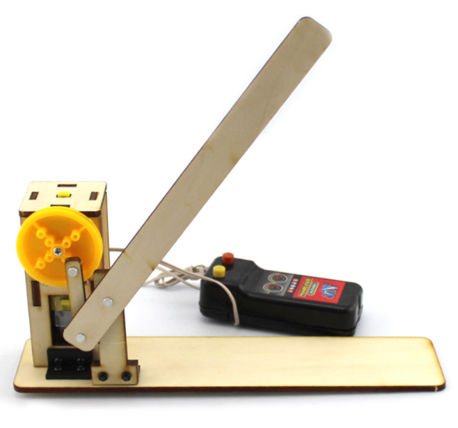 โมเดลไม้กั้นรถควบคุมด้วยรีโมท