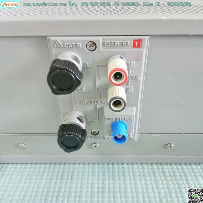 Digital Power Meter รุ่น WT2010 Yokogawa, 25301-C1-7-J