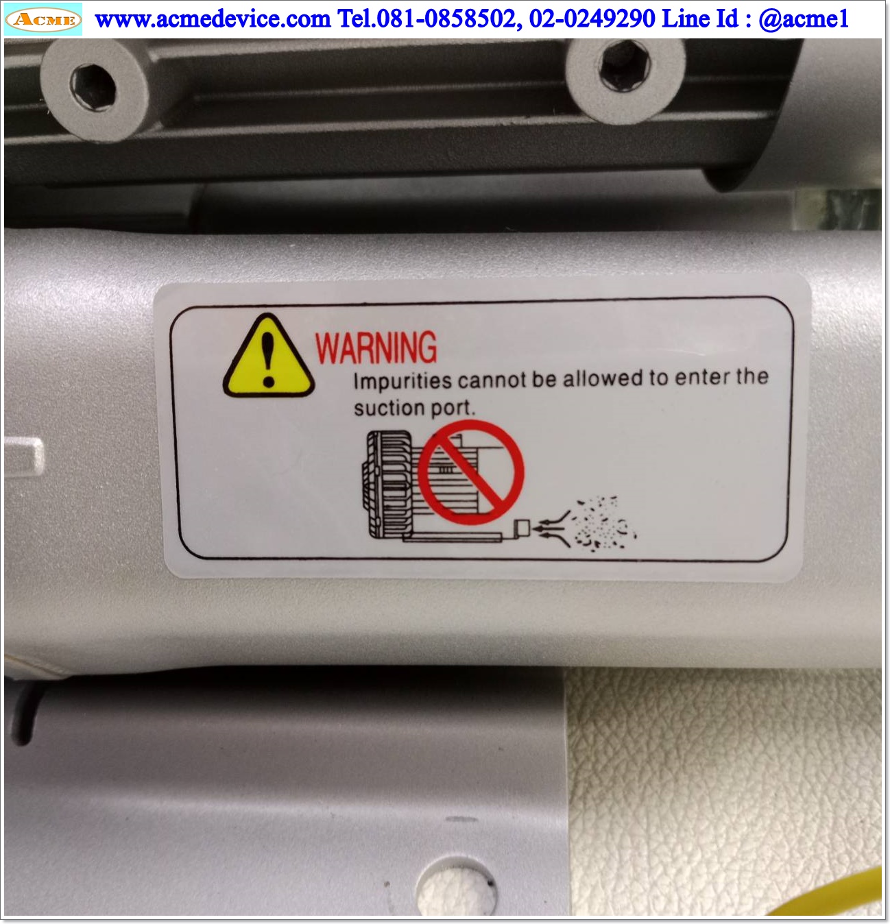 Ring Blower Greenco รุ่น 2RB 410-7AH16Z, Airflow 145 m3/h, -160 to 160 mbar