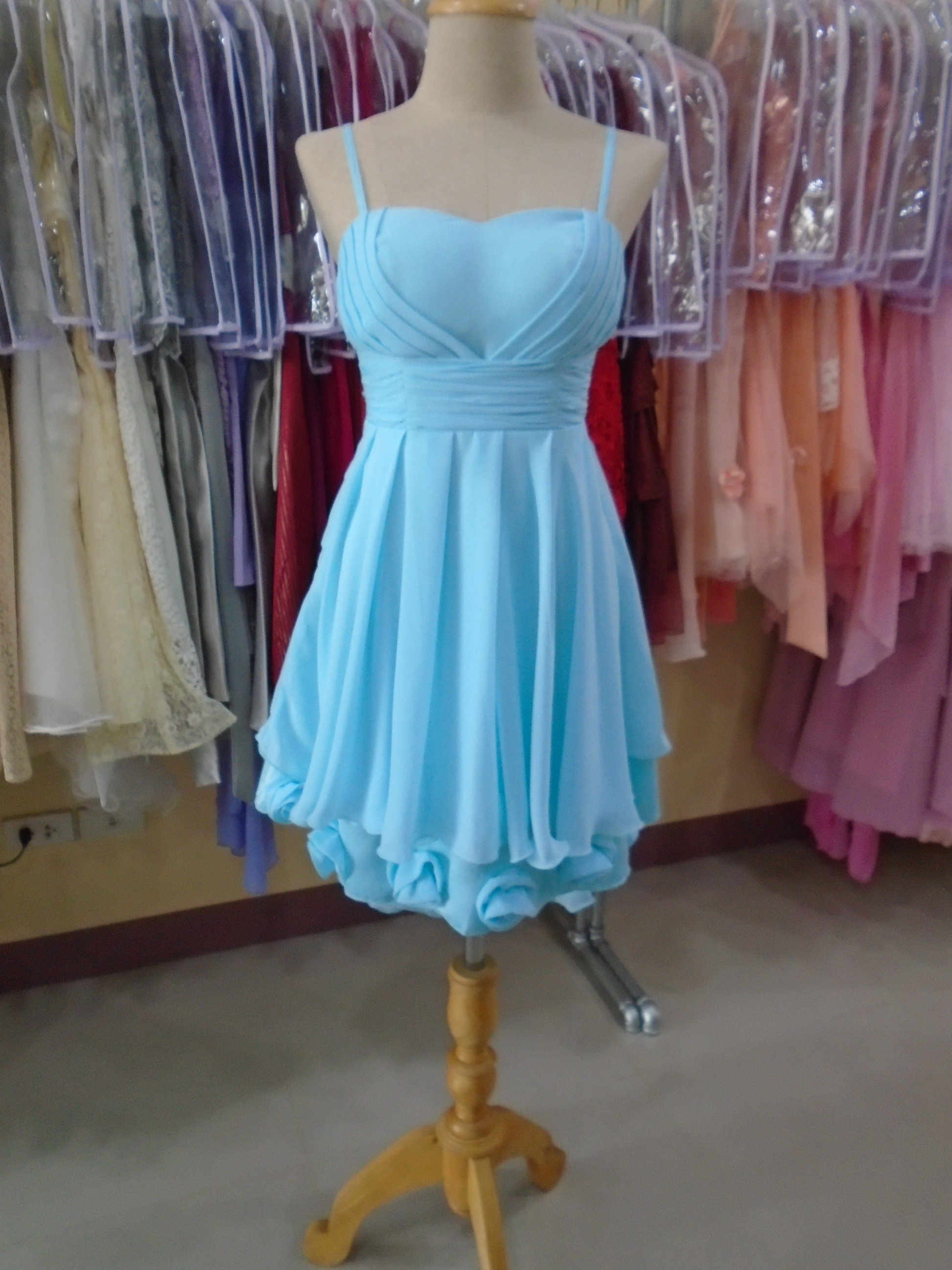 ราตรีสั้นสีฟ้า(ฟรีไซส์)