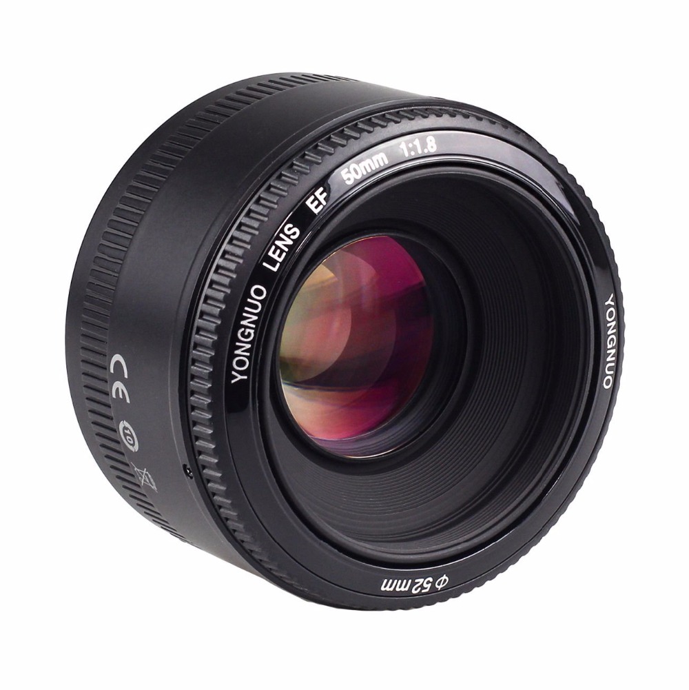 เลนส์ฟิก Yongnuo YN 50mm f1.8 for Canon EF ราคาถูก (ถ่ายหน้าชัดหลังเบลอ)
