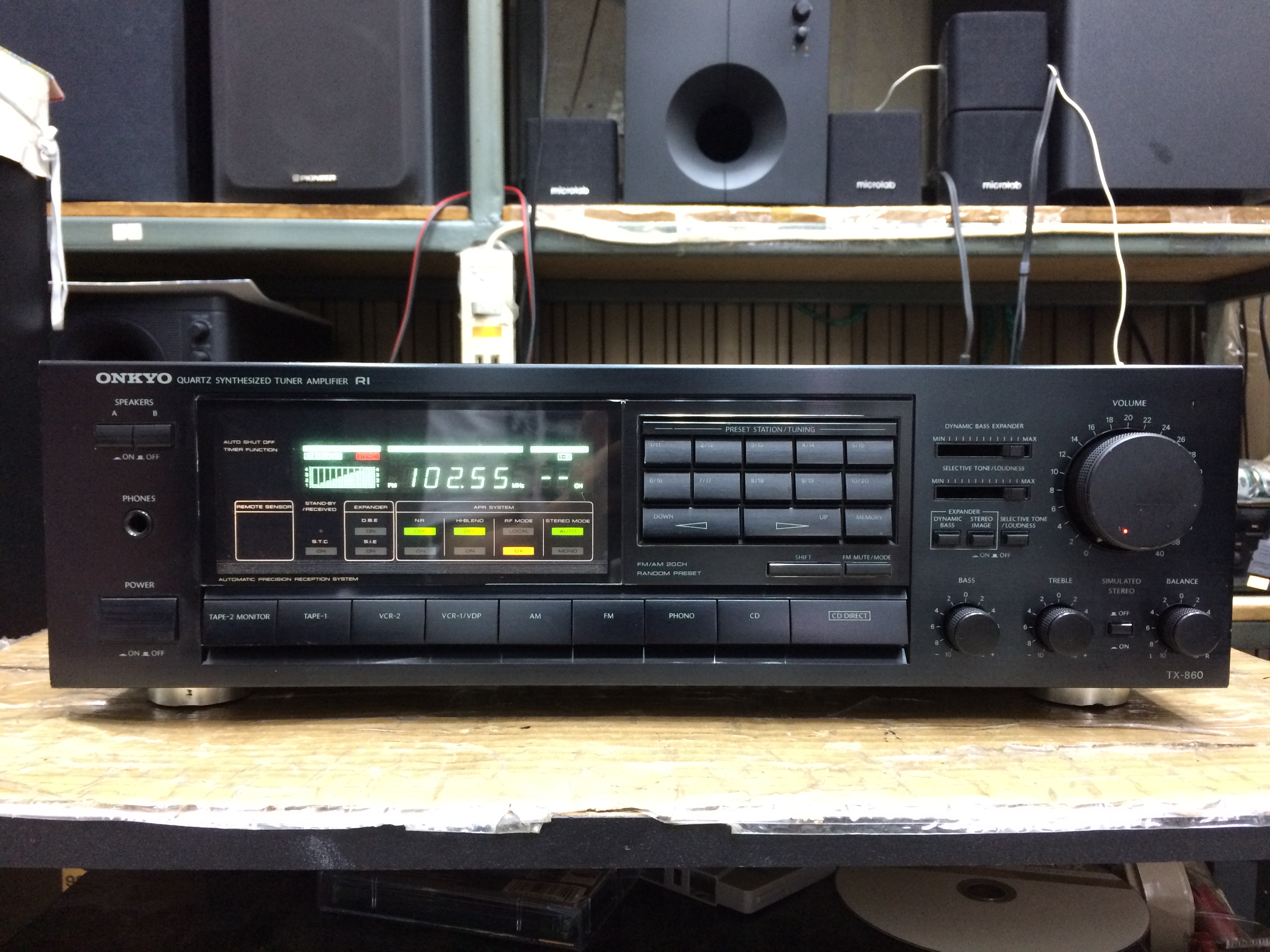 Onkyo TX-860 Quartz Synthesized Tuner Amplifier