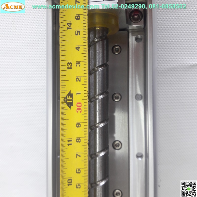 แกนสําเร็จรูป Ball Screw LPK รุ่น LP090-UT-350L-20-H, ขนาด 70 mm x 570 mm, Stroke 350 mm, Pit 20