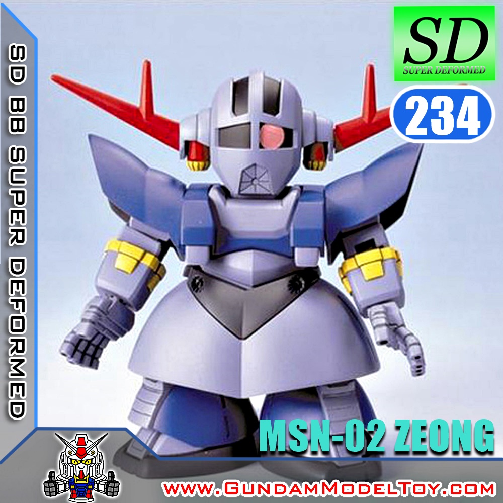 BANDAI SD BB232 MSN-02 ZEONG ซีออง โมเดล กันดั้ม กันพลา ร้านพีเอสทอยแลนด์