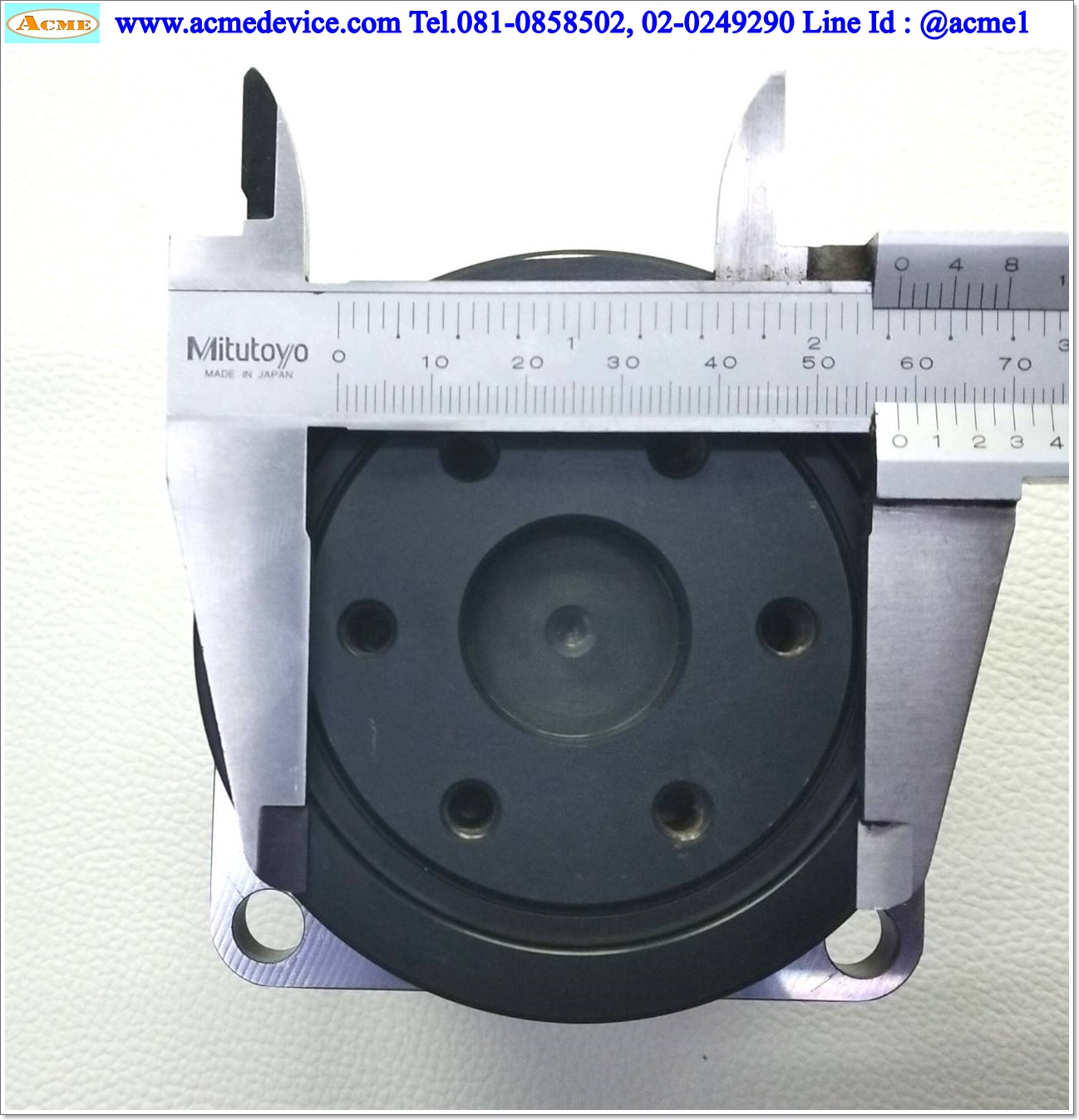 Gear Head Harmonic รุ่น CSF-20-100-GH-F0FJG-SP, Ratio 100:1, เข้า 12 mm.