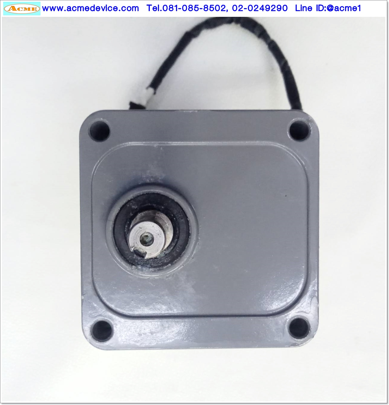 3Phase Induction Motor Mitsubishi รุ่น GM-J2, 40W, 220V & 15 RPM, Gear Head 100:1