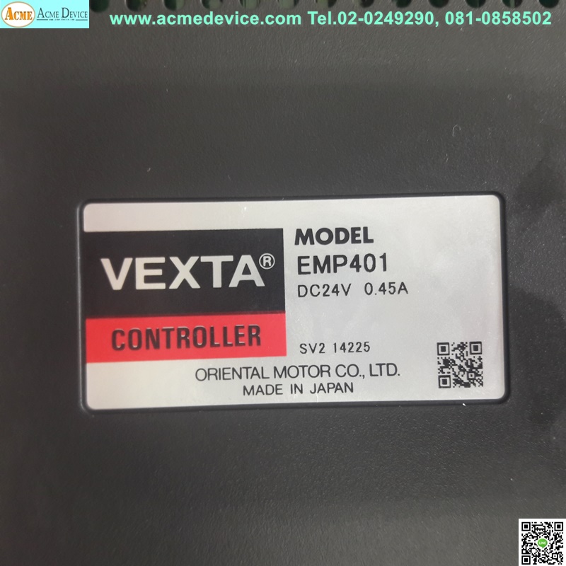 Controller VEXTA, Oriental รุ่น EMP401, 2 Phase, 24VDC, 0.45A