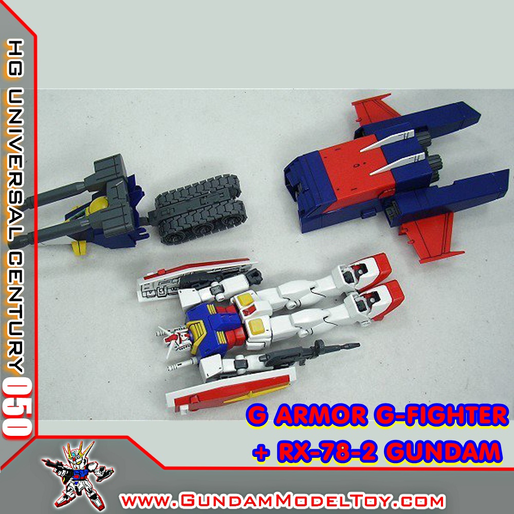 HG 1/144 G ARMOR G-FIGHTER + RX-78-2 GUNDAM
