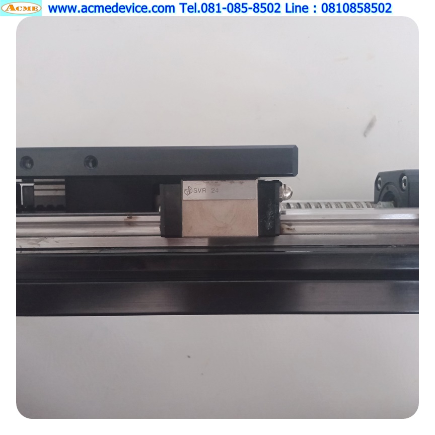 แกนสําเร็จรูป Ball Screw Misumi รุ่น KUT1205-340-150-D1, ขนาด 150 mm x 340 mm, Stroke 140 mm, Pit 6 mm