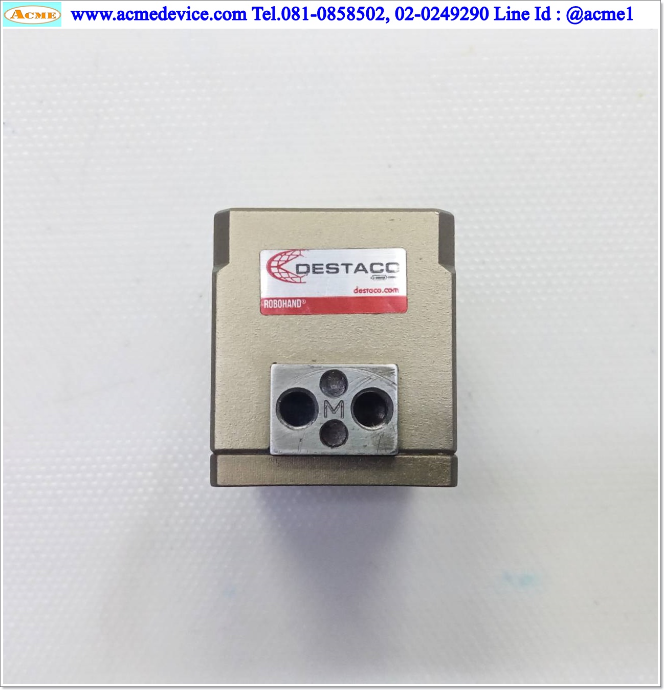 Gripper Destaco รุ่น DPDS-05M-019-CR, Stroke 4.8 mm.